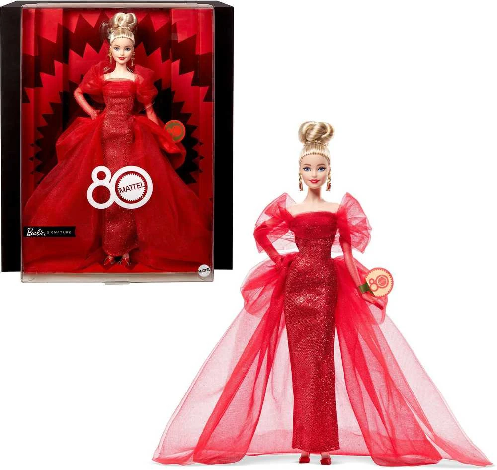 BARBIE kolekcinė lėlė Mattel 80 (JBJ17)