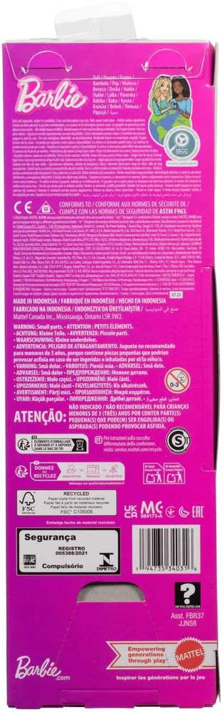 Autistiška lėlė Mattel Barbie Fashionistas #245, su aksesuarais