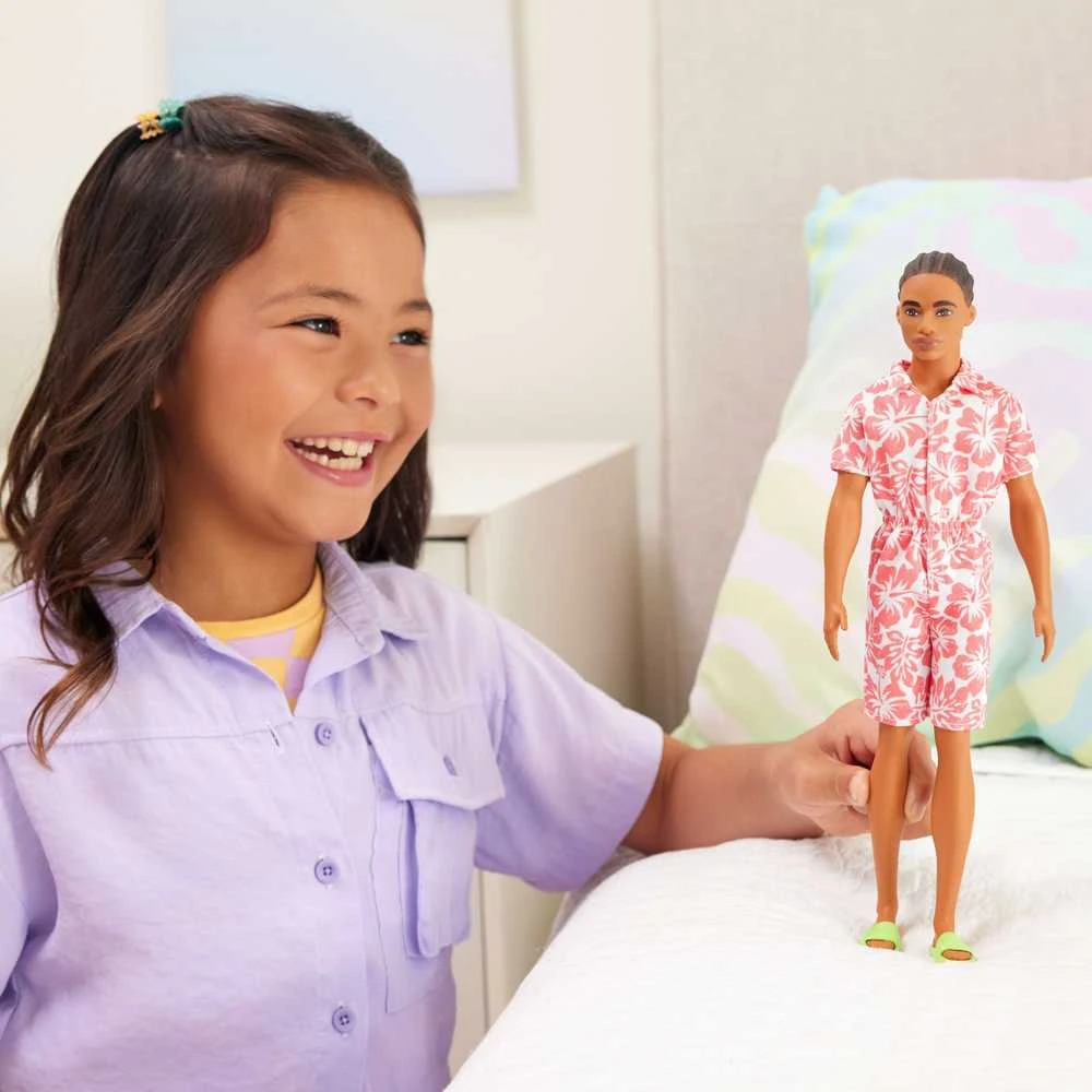 Mattel BARBIE Kenas madistas oranžiniu kombinezonu (HYT99)
