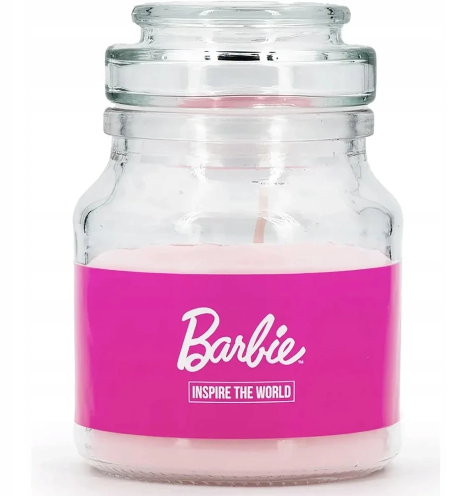 Barbie „Įkvėpk pasaulį“ kvapni žvakė - 110 g