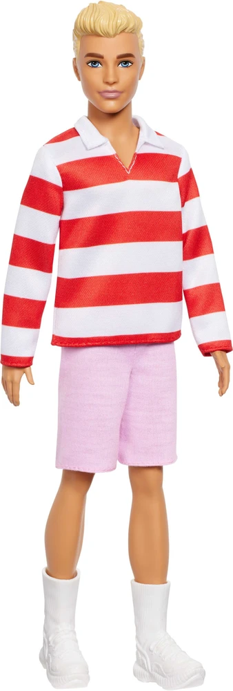 Mattel BARBIE KEN madistas dryžuota palaidine (HYV01)