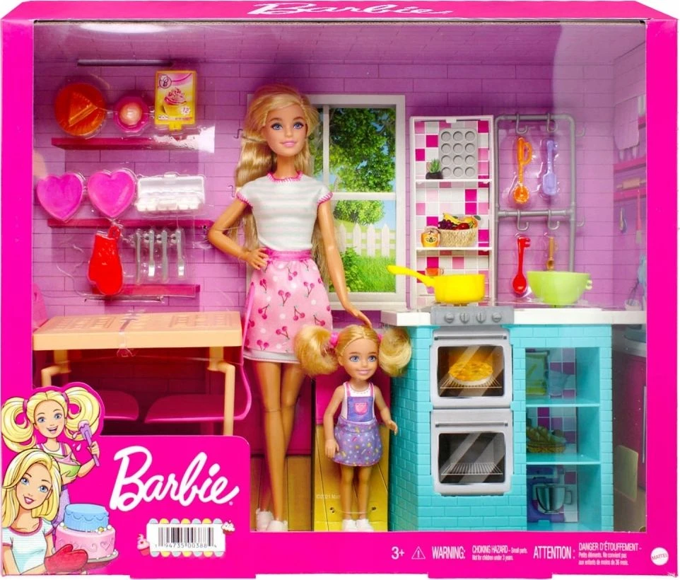 Mattel Komplektas su Barbie Sisters - Kepimas kartu