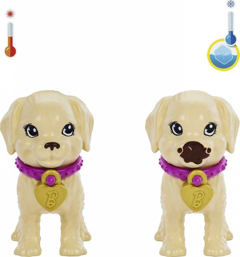 Mattel Lėlė Barbė šuniukų įvaikinimo žaidimų rinkinys
