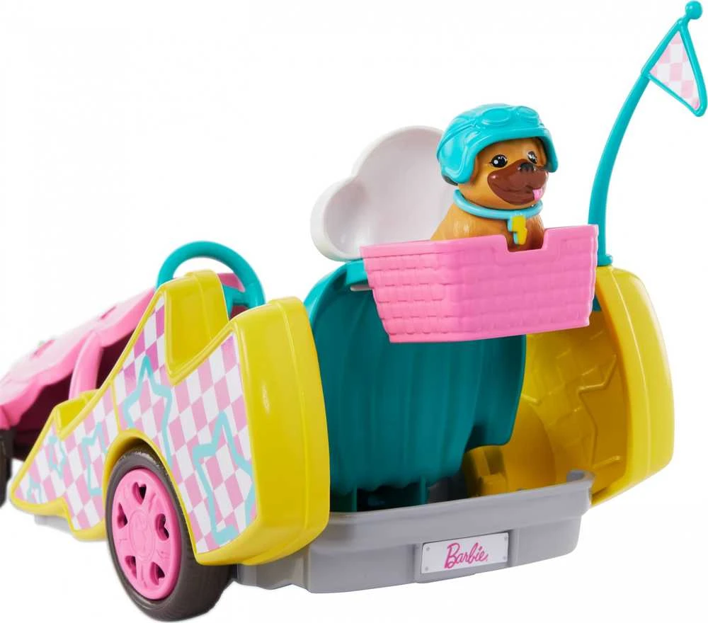 Mattel Barbie Stacie su kartingu HRM08