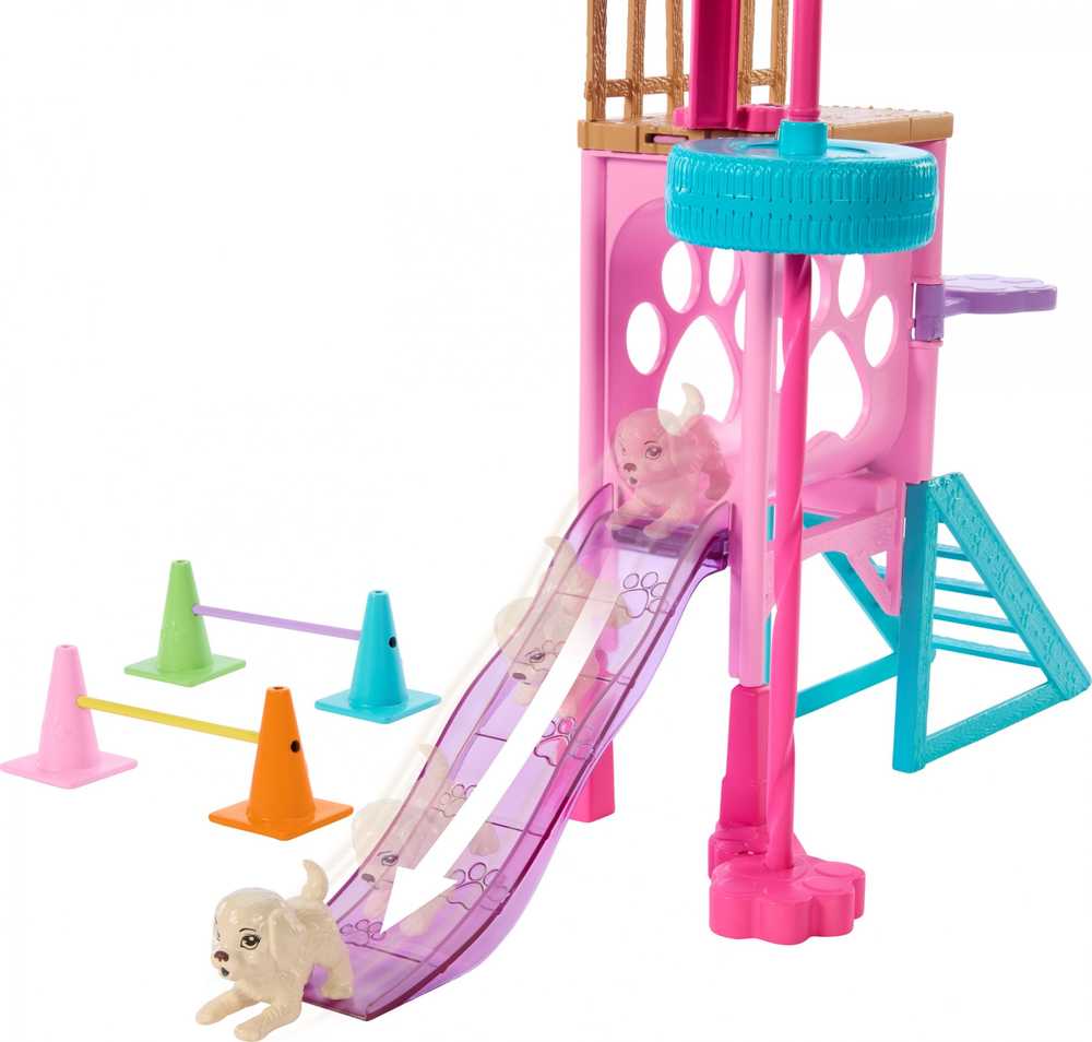 Lėlė Barbie and Stacie Puppy Obstacle Course HRM10 Mattel