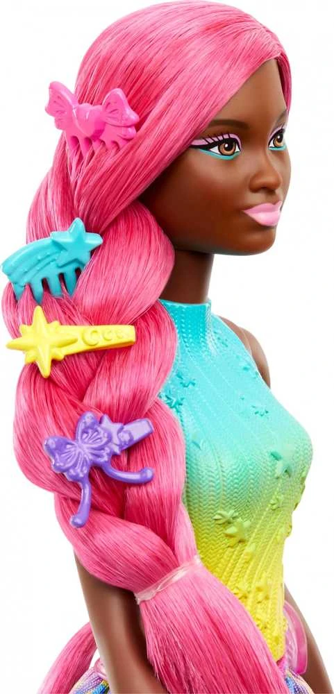 Mattel Barbie Barbė - A touch of Magic vienaragio lėlė su ilgais plaukais (HRR01)
