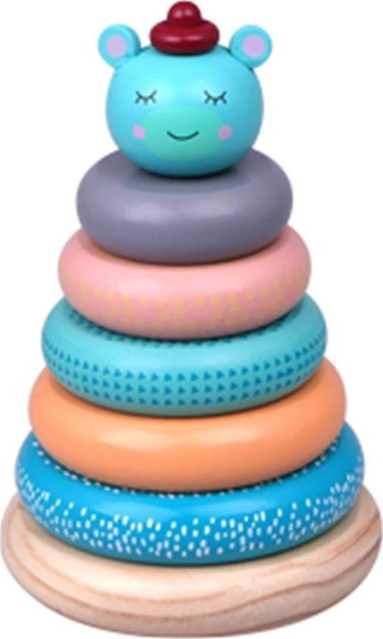 Barbo Toys Medinis bokštas Piramidė Miško draugai