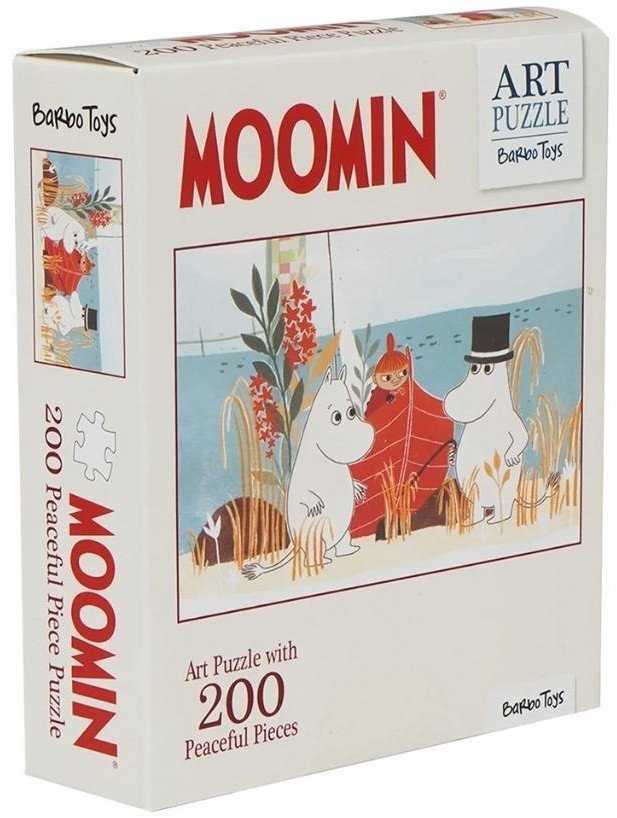 Dėlionė Barbo Toys Puzzle artystyczne Muminki raudona 200el
