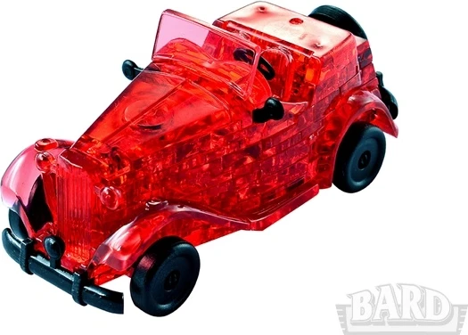 Dėlionė Bard BARD Crystal Puzzle Automobil raudona - 1353