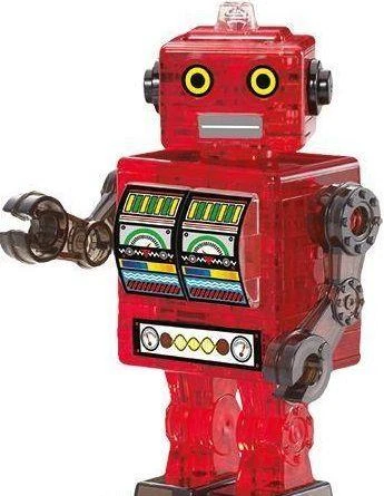 Dėlionė Bard Crystal Puzzle Robot raudona (224454)