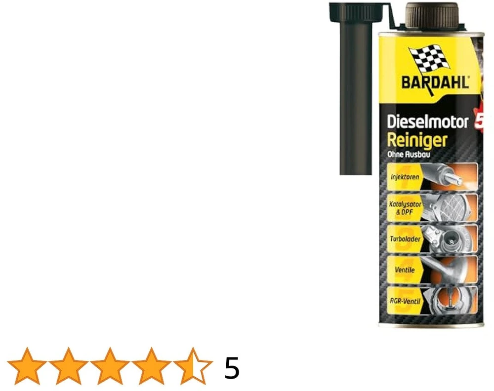 Bardahl 5-in-1 dyzelinio variklio valiklis 500ml