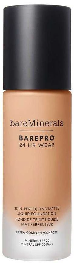 Bare Minerals Bareminerals Barepro 24h Wear Matte Liquid Foundation Spf20 Medium 32 Cool, 30 ml