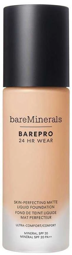 Bare Minerals Bareminerals Barepro 24h Wear Matte Liquid Foundation Spf20 Light 27 Cool, 30 ml