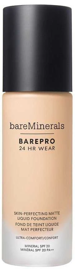 Bare Minerals Bareminerals Barepro 24h Wear Matte Liquid Foundation Spf20 Fair 10 Šiltas, 30 ml