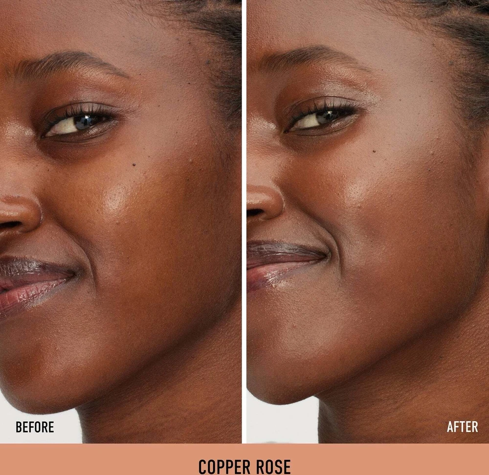 „Bare Minerals“ „BareMinerals Complexion Rescue“ šviesinantis skystas šviestuvas veidui „Copper Rose SPF 20“, 35 ml