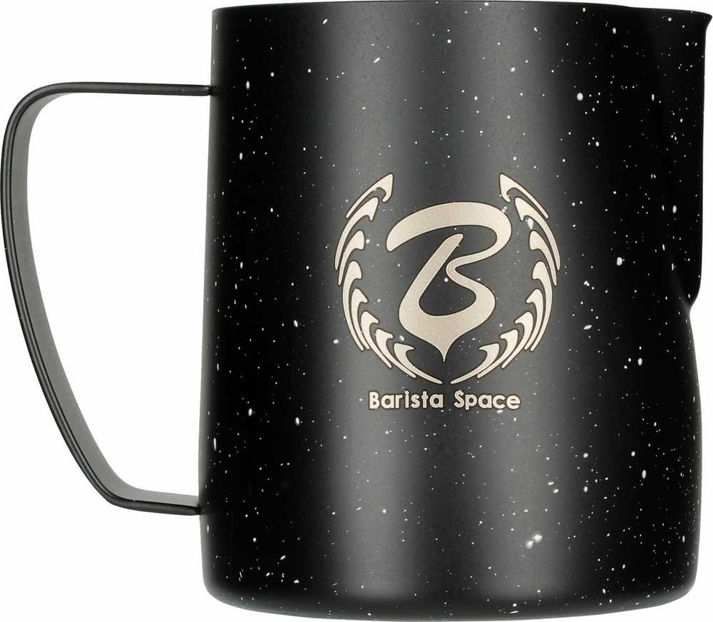 Barista Space - 350 ml Teflon Star Night Juodas Milk Jug