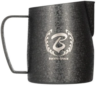 Barista Space - 450 ml Ice Grain Juodas Milk Jug