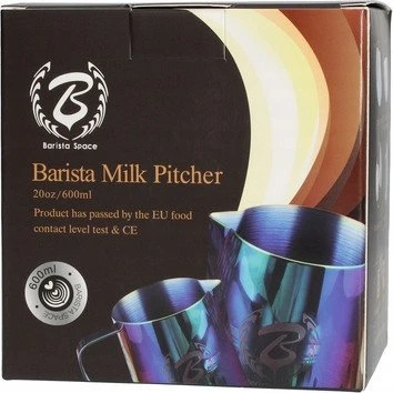 Barista Space - 600 ml Pilkas Milk Jug