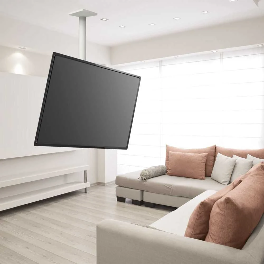 Barkan Flat/ Curved TV Ceiling Mount 3500 Lubinis laikiklis, Full motion, 29-63 ", Maksimalus svoris (talpa) 40 kg, Baltas
