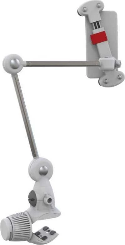 Laikiklis Barkan Portable, Foldable-Arm, Multi-Position Išmanusis telefonas & Planšetė Mount T580 Other, Full motion, 4-12 ", Baltas
