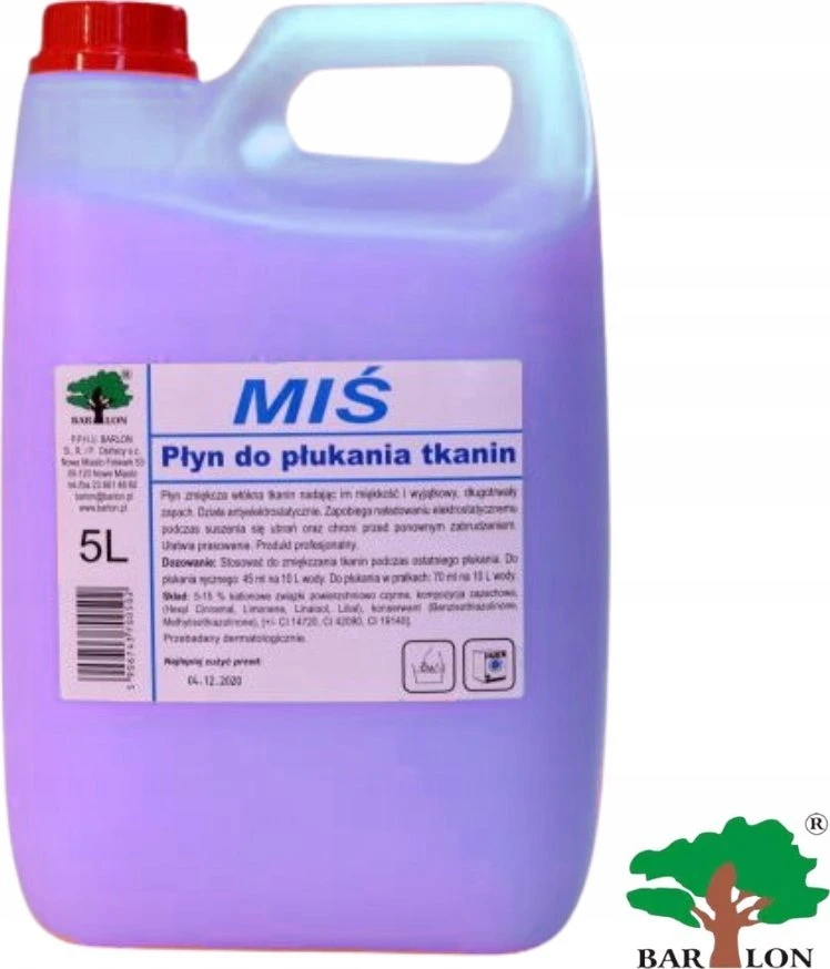 Audinių minkštiklis Barlon Meškiukas - Audinių minkštiklis, violetinė - 5 l