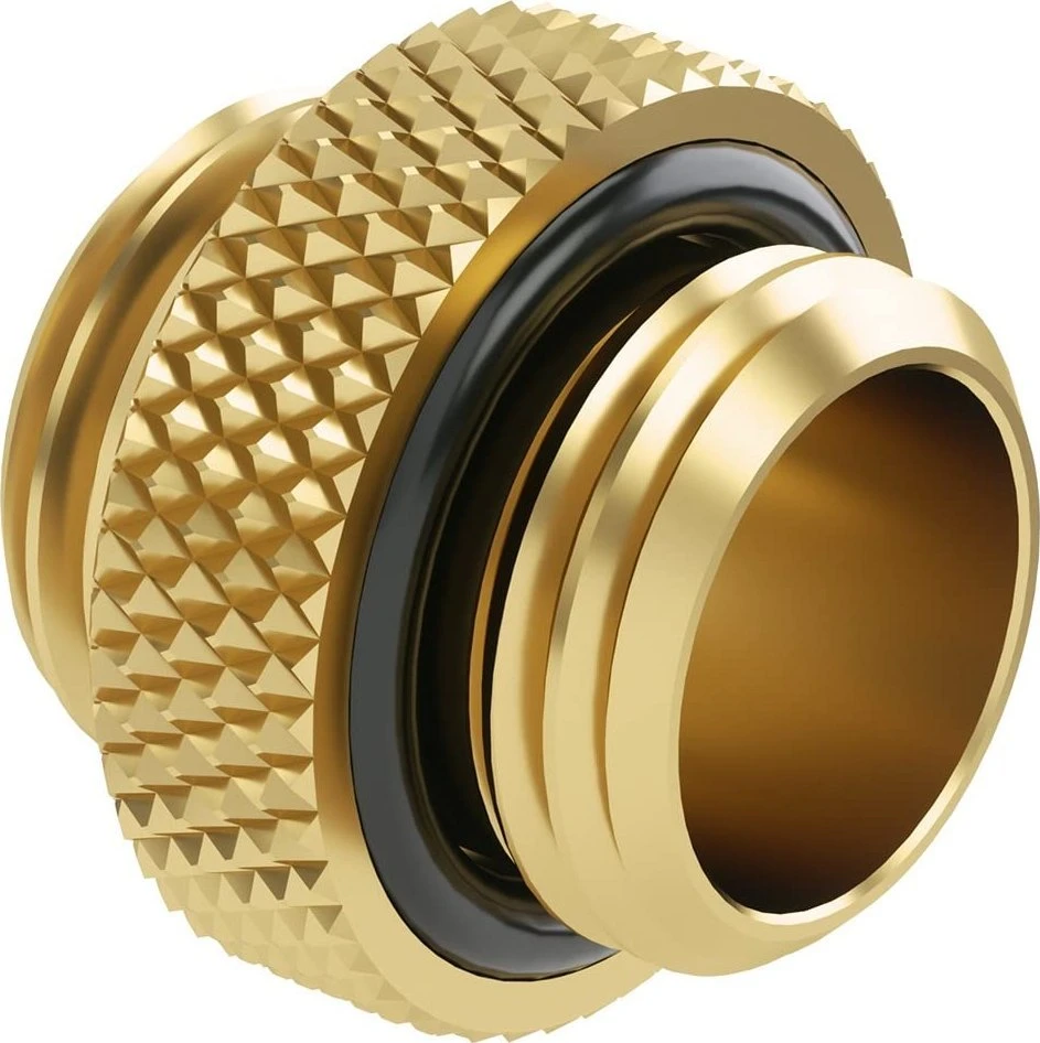 Barrow adapteris tiesus G1/4 colio lizdas į G1/4 colio lizdą, 5 mm auksinis