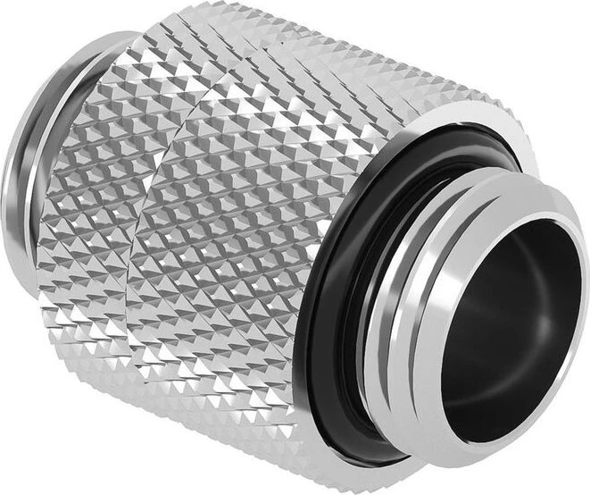 „Barrow“ adapteris tiesus G1/4 colio lizdas į G1/4 colio lizdą, 14 mm, pasukamas, sidabrinis