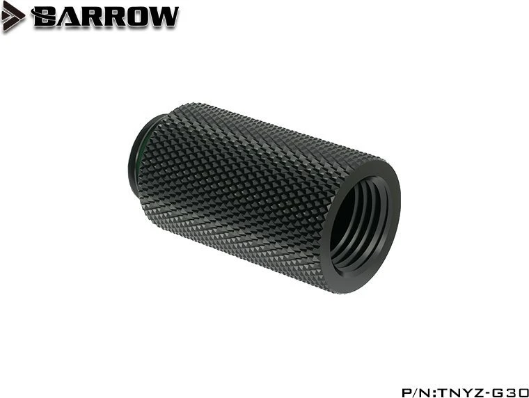 Barrow G1/4 inch extension straight F/M 30 – juodas