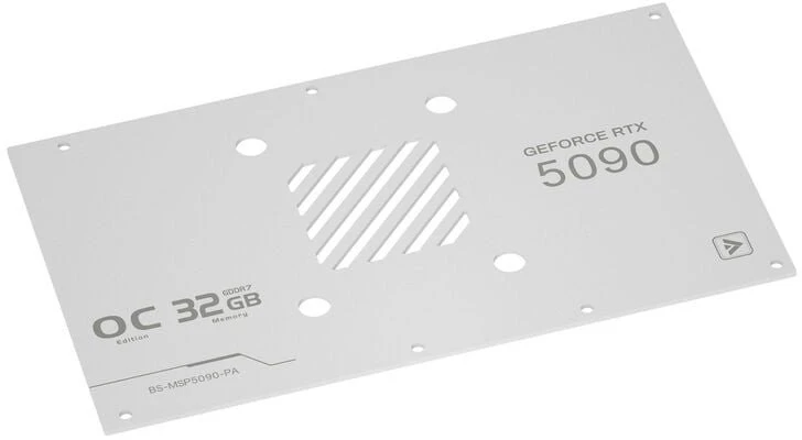 Barrow MSI Suprim 5090 GPU Vanduo Block – Baltas