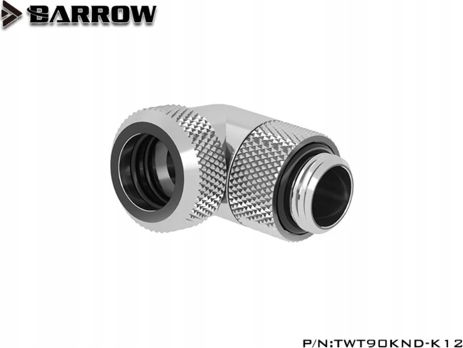 Barrow 90 laipsnių kampinė jungtis 12mm vamzdeliui