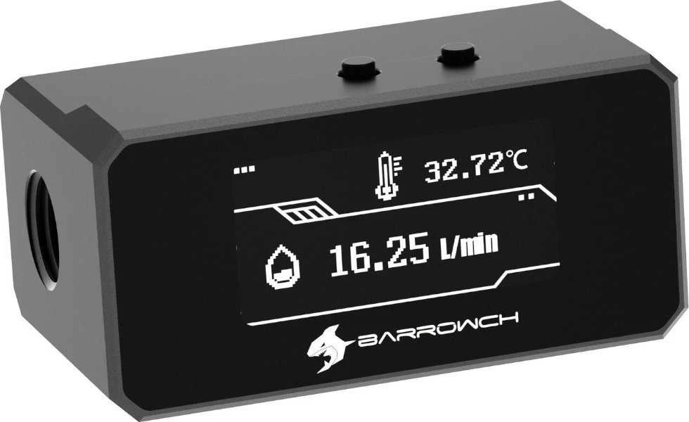 Barrow flow meter OLED – juodas