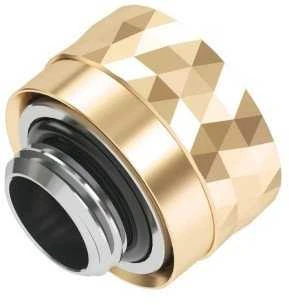 Barrow Dazzle auksinė 14mm jungtis su trikampiu raštu