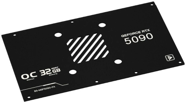 Barrow MSI Suprim 5090 GPU Vanduo Block – Juodas