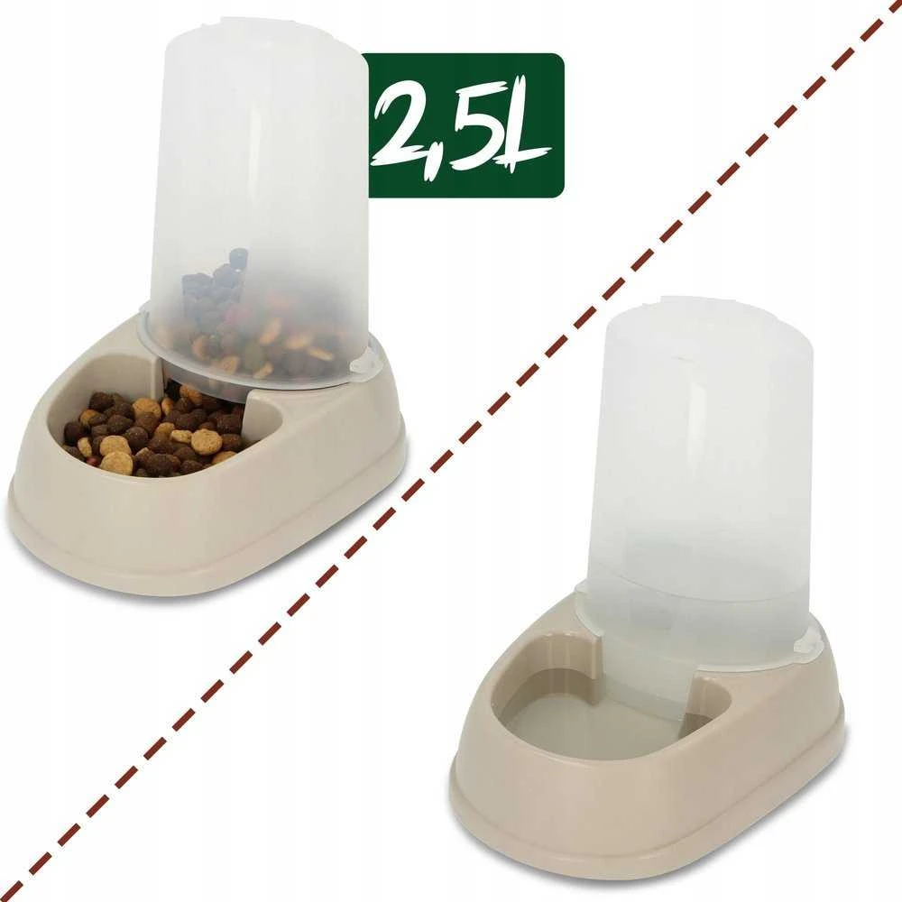Barry King Feeder ir automatinė gertuvė 2,5L, smėlio spalvos