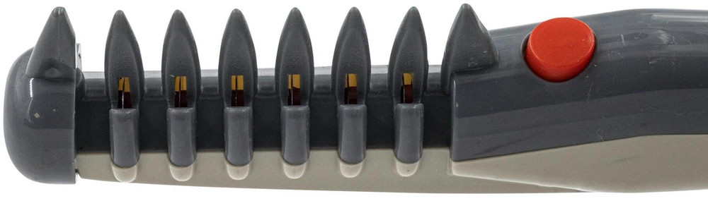 Barry King Elektrinės šukos šunims, pilkos, ABS + plienas, baterijos, 23x5x2cm