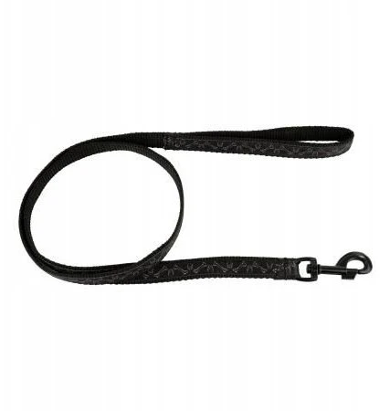 Barry King Kaukolės ir kaulų formos virvelė, juoda, 20 mm/120 cm
