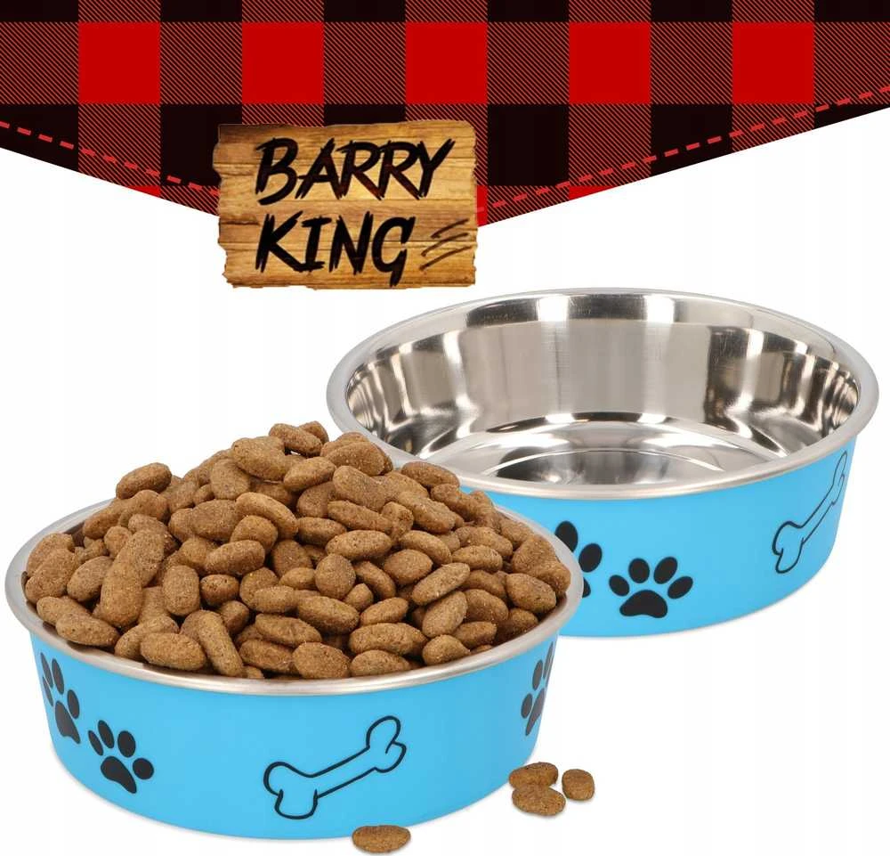 „Barry King“ spausdintas neslystantis dubuo, mėlynas, L (0,7 l)