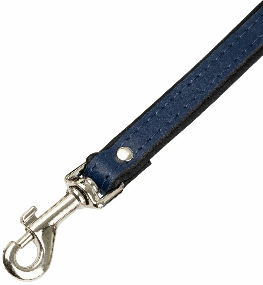 Barry King odinis šuns pavadėlis, tamsiai mėlynas/juodas, XS-S, 12 mm/120 cm