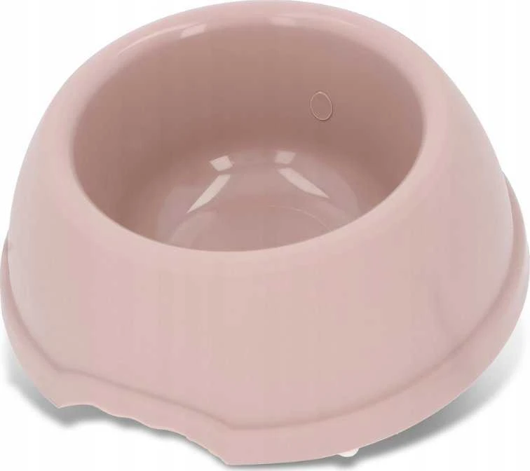 Barry King dubenėlis plastikinis dla psów XL, 2,25L, smėlio sp., śr. 29cm,