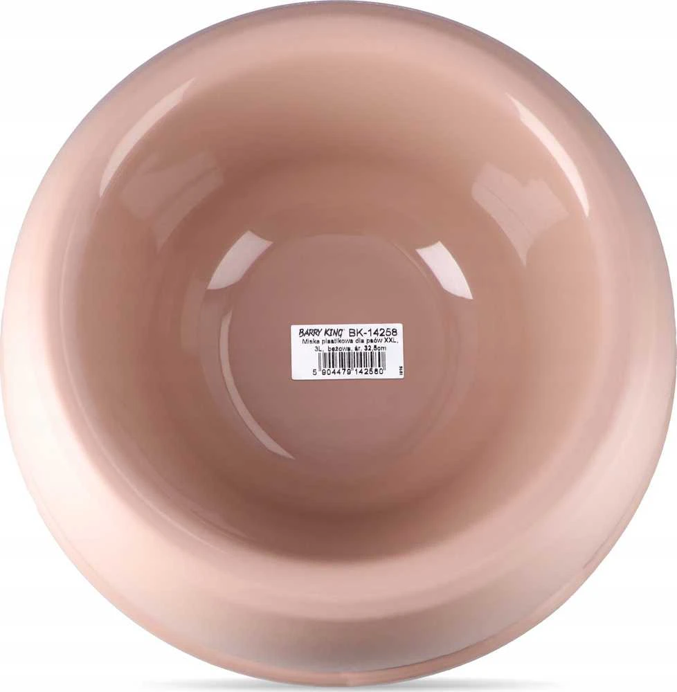 Barry King Plastikinis dubuo šunims XXL, 3L, smėlio spalvos, d. 32,5 cm,