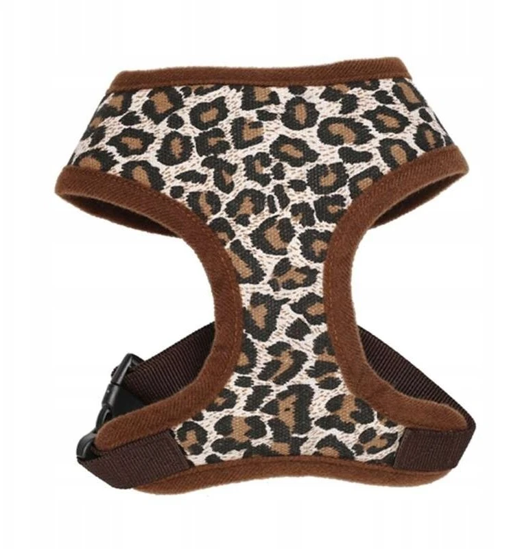 Barry King Šuns petnešos, leopardo rašto, XL, kaklo apimtis 42 cm / krūtinės apimtis 64-84 cm