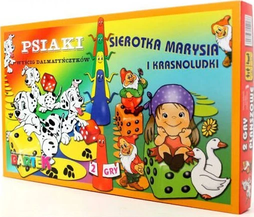 Dėlionė Bartek 2 gry Sierotka Marysia/Psiaki 54186