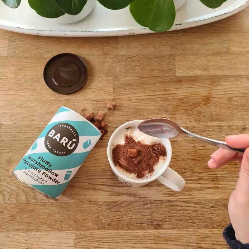 BAR BARÚ - Fluffy Marshmallow Chocolate - Czekolada w proszku 250g