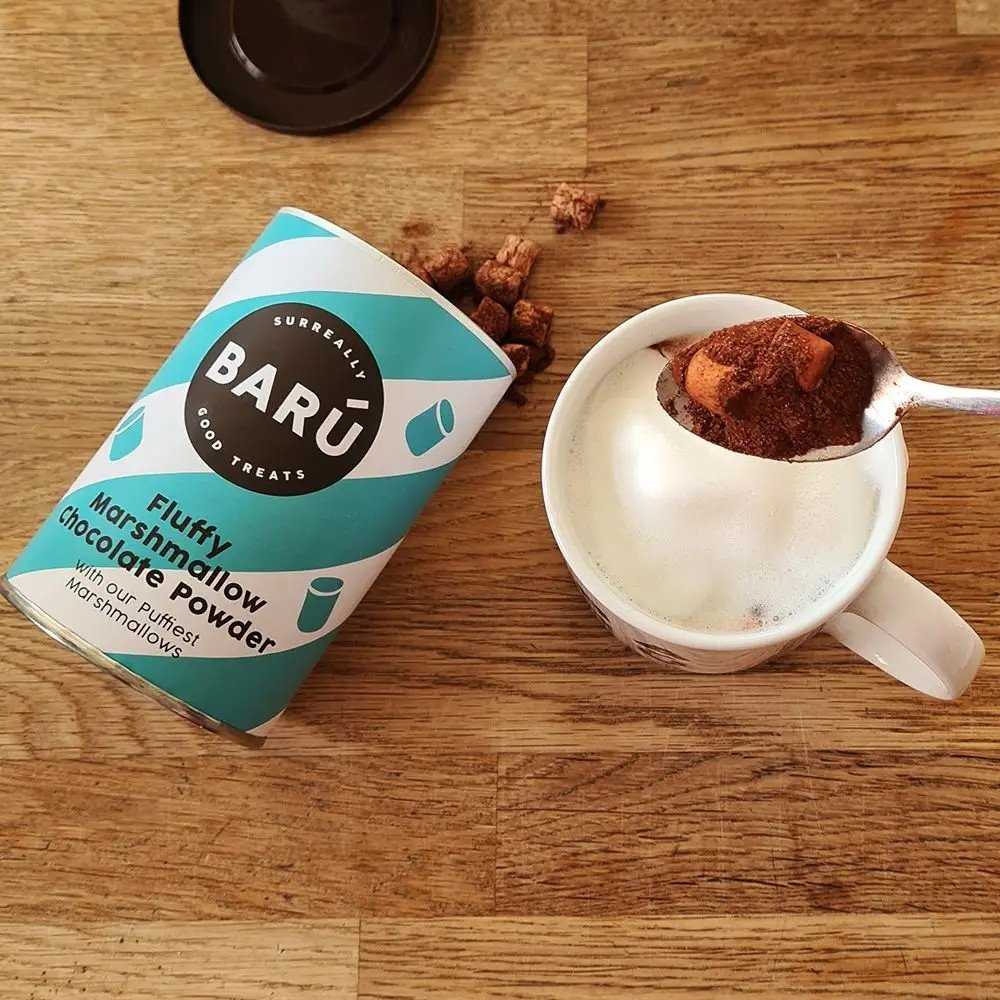 BAR BARÚ - Fluffy Marshmallow Chocolate - Czekolada w proszku 250g