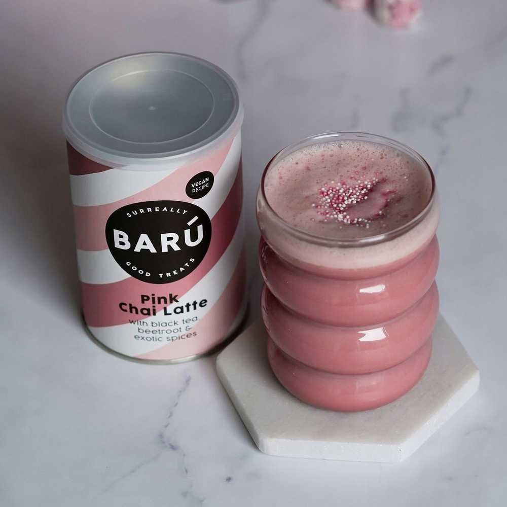 BAR BARÚ - Rožinė Chai Latte - Napój w proszku 250g