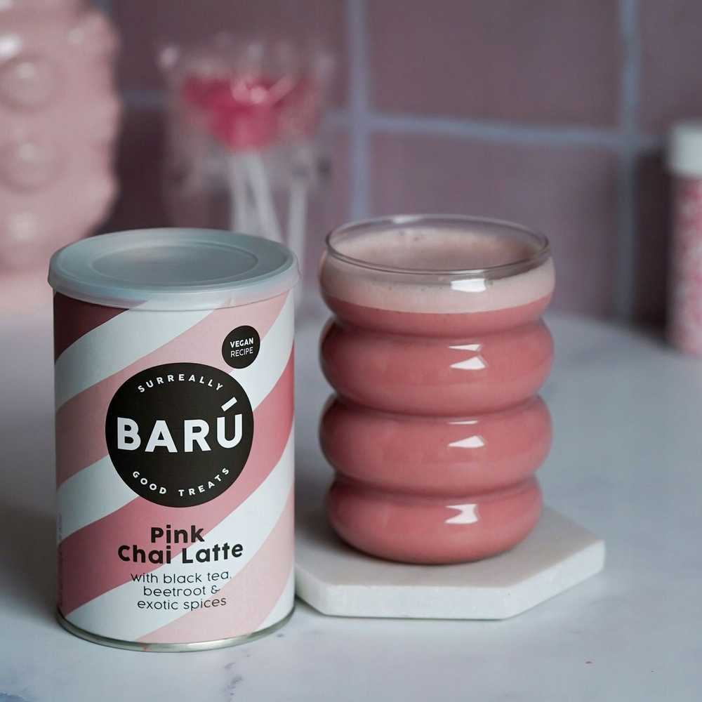 BAR BARÚ - Rožinė Chai Latte - Napój w proszku 250g