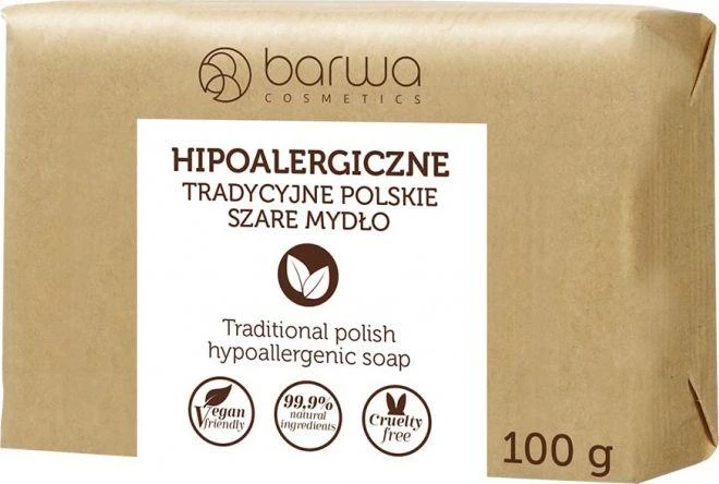 Barwa Cosmetics Hypoallergenic Pilkas Soap 100g