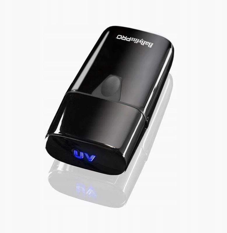 Babyliss UVFOIL01 skustuvas su UV dezinfekavimo galvute Juodas