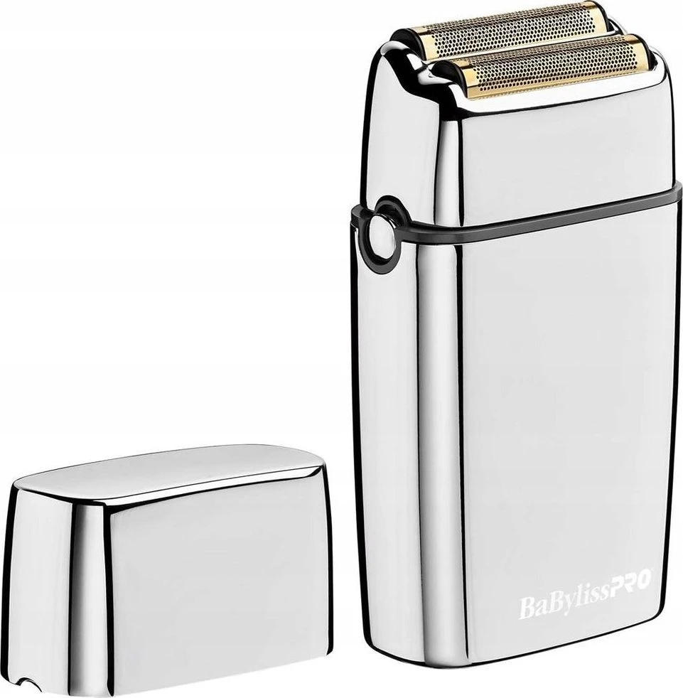 Barzdaskutė Mobili įkraunama plaukų skutimo mašinėlė BaByliss PRO Double Foil Metal Shaver FXFS2E
