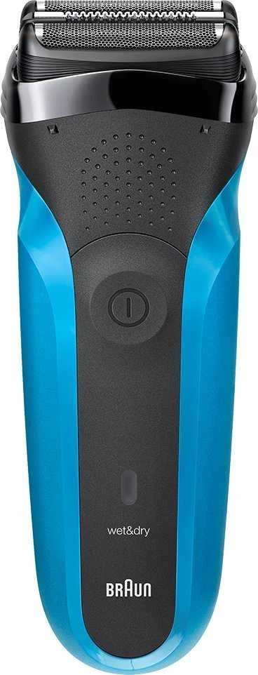 Barzdaskutė Braun Series 3 310BT Skustuvas Apkarpymo mašinėlė Juoda, Mėlyna